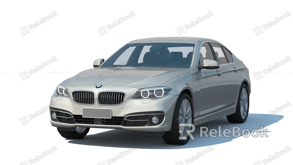 BMW 5 Series 2014 BMW has fewer simple mold surfaces model