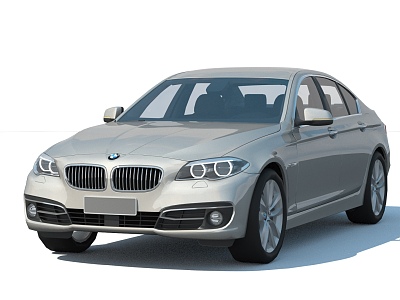 BMW 5 Series 2014 BMW has fewer simple mold surfaces model