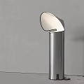 Modern Metal Floor Lamp With Sleek Curved Shade For Home Interior Decoration