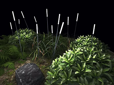 Modern Lawn Lamp Garden Lamp Characteristic Art Lighting Outdoor Lamp 3d model