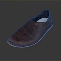 Brown Leather Casual Slip On Shoes For Comfortable Daily Wear With Simple Design
