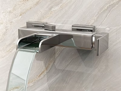 Modern faucet bathroom faucet 3d model