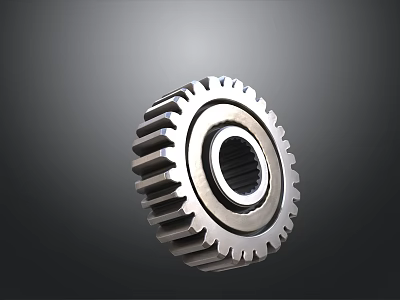 Durable High Quality Metal Gear For Industrial Hardware Tools And Machinery 3d model