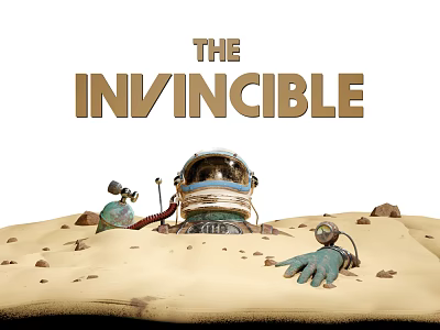 Technology Exhibition Hall Showcasing Astronaut Helmet And Space Exploration Sci Tech Exhibits 3d model