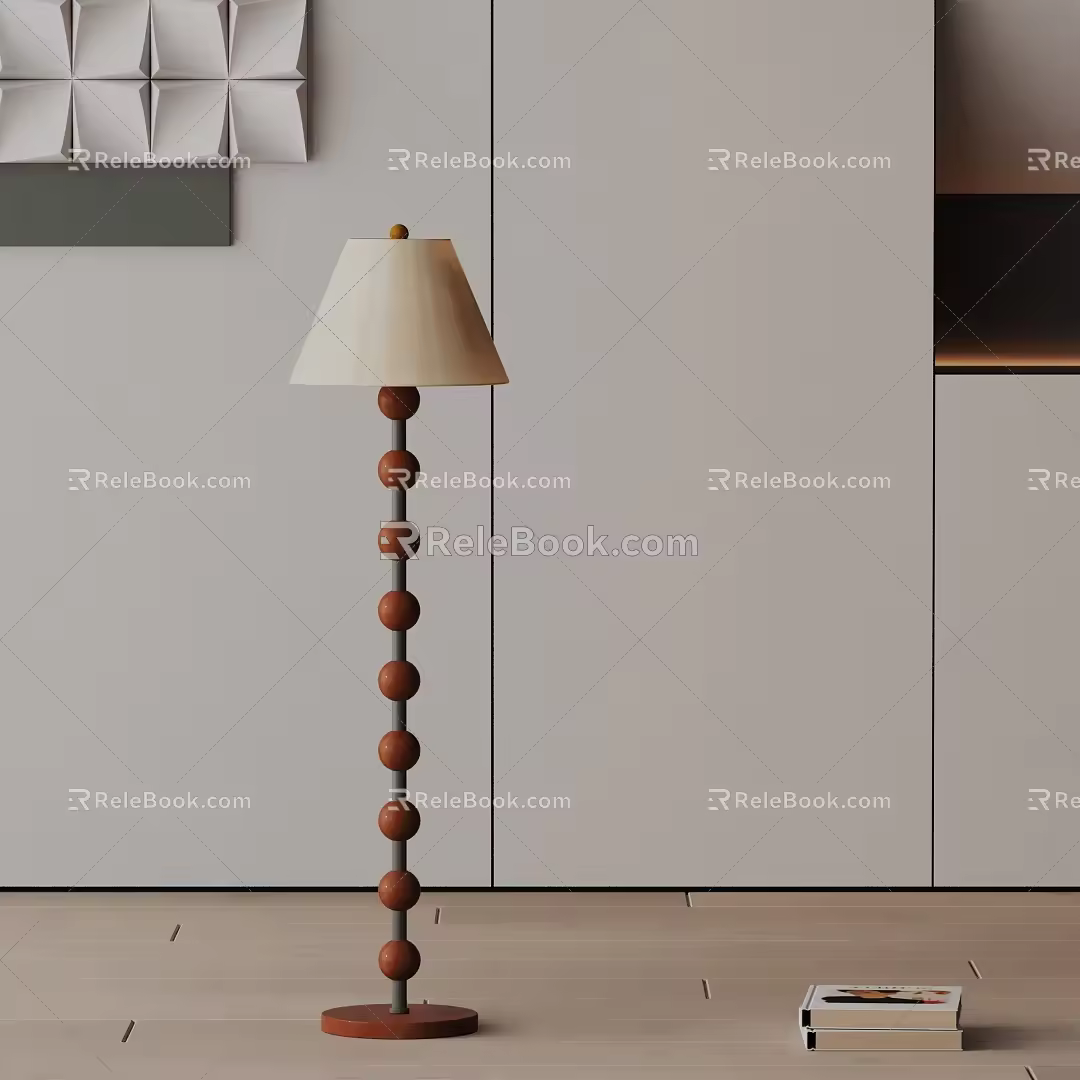 Modern floor lamp 3d model