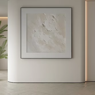 modern decorative painting 3d model