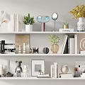 Modern ornaments combination 3d model
