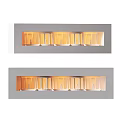 Modern Embedded Wall Sconces With Warm Light For Interior Lighting Design 3d model
