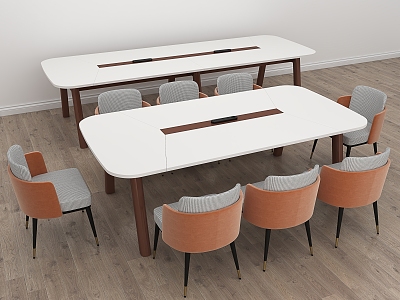 Conference Table and Chair Conference Table Office Furniture model