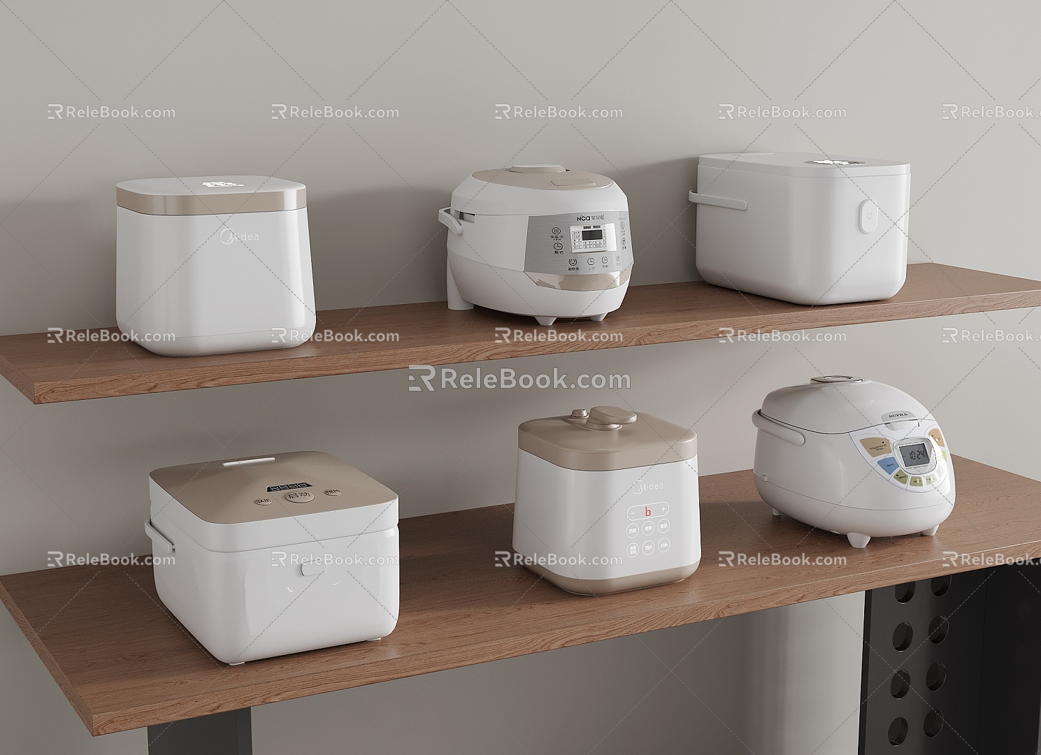 Electric rice cooker electric rice cooker kitchen appliances kitchen supplies household appliances 3d model