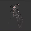 Decorative Long Hair Wigs With Various Hair Accessories For Daily Life Use