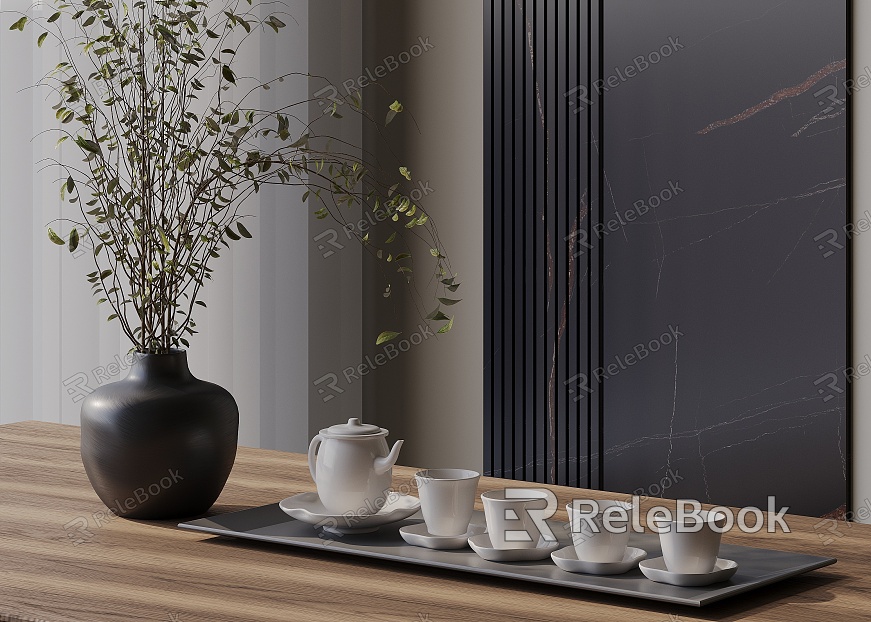 Modern Tea Set model