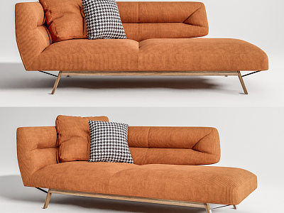 Modern chaise longue model