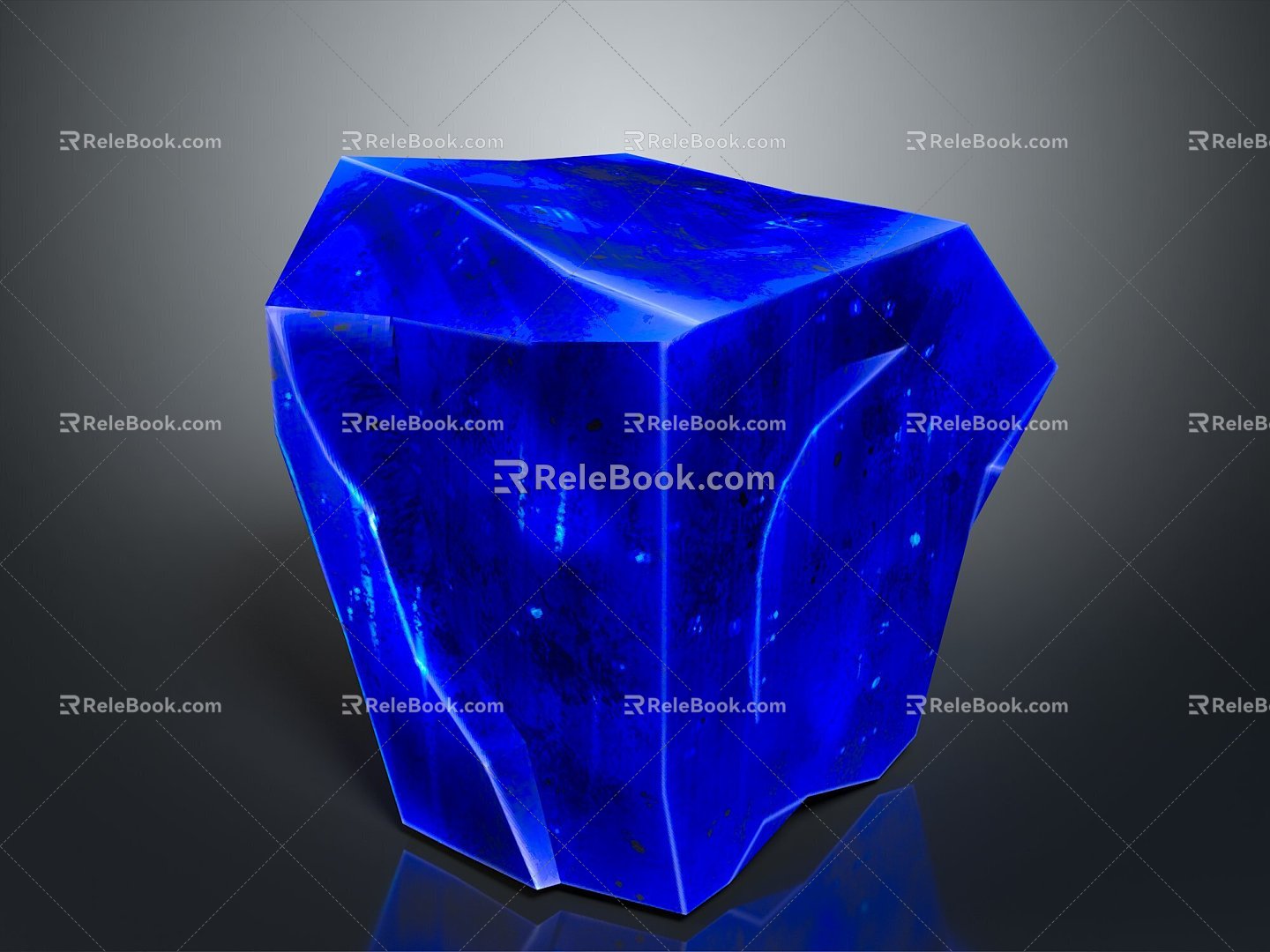 Crystal Crystal Ore Crystal Mineral Gem Ore Crystal Crystal Crystal Mineral Crystal Blue Crystal 3d model