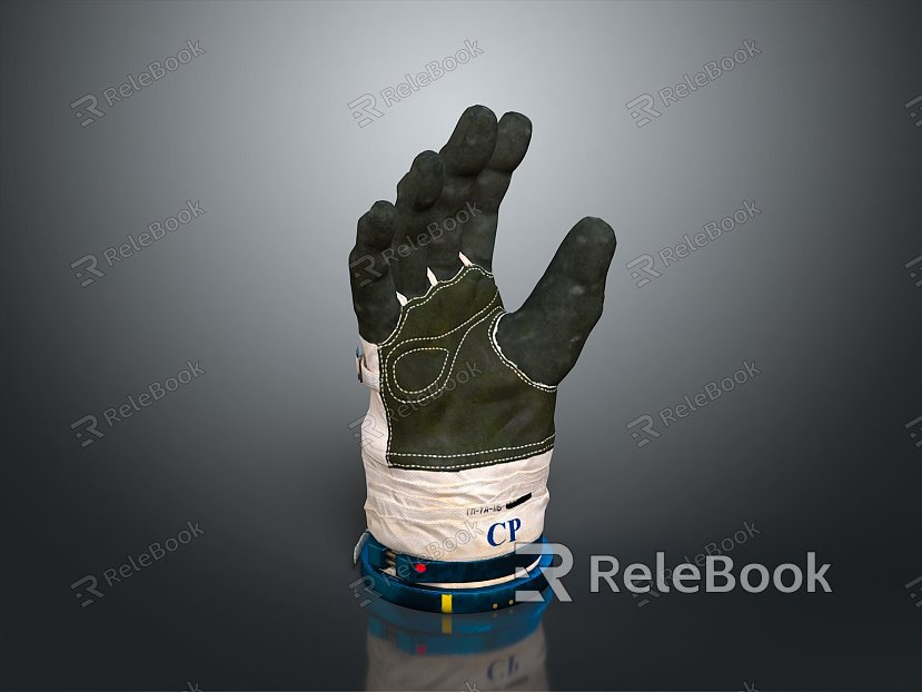 Gloves Hand Gaming Items model