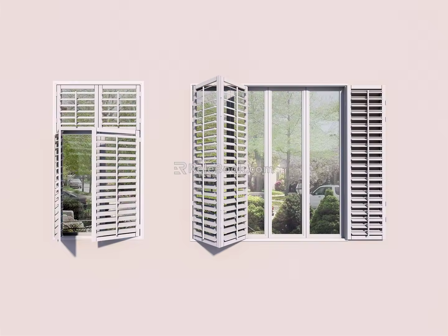 Nordic shutters 3d model