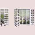 Nordic shutters 3d model