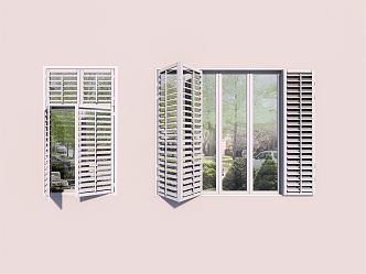 Nordic shutters 3d model