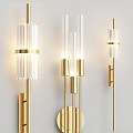 Retro Wall Lamp Lu Xu Free Torch Grand Waterfall 3d model