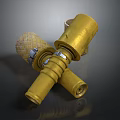 Golden Pipeline Equipment With Mesh Cover And Metal Connecting Components