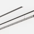 Sturdy Metal Clothes Hanger Rods For Wardrobe Hanging Clothes Organization