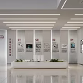 Bright Modern Office Reception Lobby With Polished Floor Warm Sunlight And Elegant Minimalist Interior Design