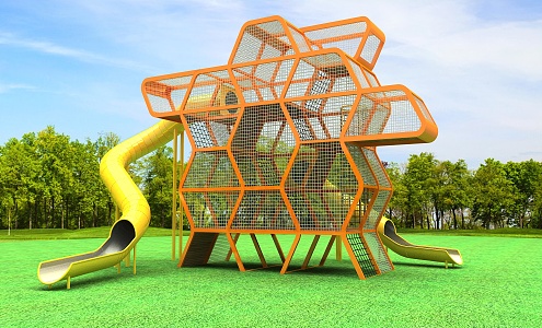 Modern Amusement Equipment 3d model