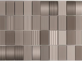 Modern wall panel background wall decorative panel 3d model