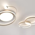 Modern ceiling lamp ceiling lamp combination 3d model