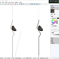 Modern Arc Floor Lamp With Black Metal Stand And Amber Shade For Living Room