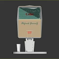 Juice vending machine vending machine beverage making machine beverage machine self-service vending machine 3d model