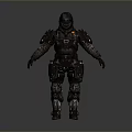 Sci-Fi Armor Alien Armor Sci-Fi Armor High-Tech Armor Futuristic Armor Alien Warrior Armor 3d model