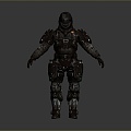 Sci-Fi Armor Alien Armor Sci-Fi Armor High-Tech Armor Futuristic Armor Alien Warrior Armor 3d model