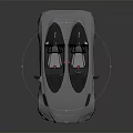 White Convertible Sports Car With Sleek Aerodynamic Design Black Leather Seats And Sporty Wheels