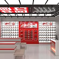 Modern Warrior Sports Footwear Specialty Store Interior With Sportswear Mannequins And Rich Shoe Product Displays