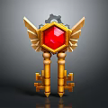 Key Door Key Gold Key Silver Key Ancient Key Cartoon Key Animation Key Realistic 3d model