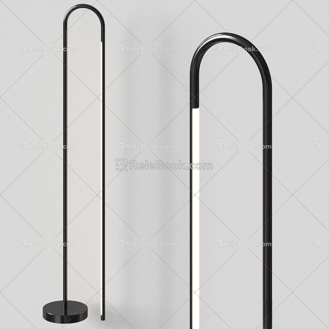 Floor Lamp Nexans Bow 3d model