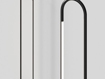 Floor Lamp Nexans Bow 3d model