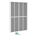 Industrial Equipment Filter Screen With White Frame Multiple Grids And Motorized Unit