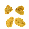 Freshly Cooked Golden Crispy Fried Chicken Nuggets With Delicious Coating