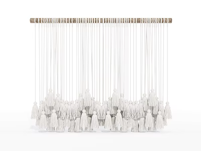 Modern Pendant Fabric Pendant 3d model