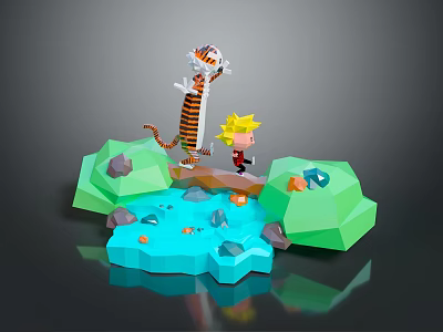 Game Environment Game Scene Fairy Tale Scene Fairy Tale Magic Scene Magic Item Fantasy Scene 3d model