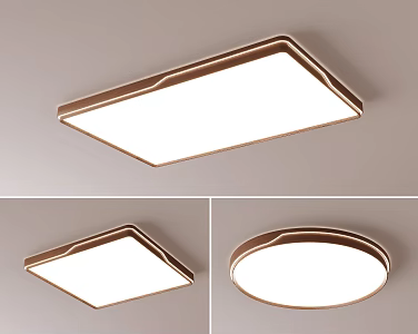 Antique ceiling lamp 3d model