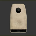 Vintage Retro Electronic Communication Device With Antenna Numeric Keypad And Display Screen