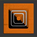 Orange High Visibility Traffic Cone With Reflective Stripes And Square Base