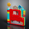 Colorful Electronic Learning Toy Book for Kids with Cartoon Design and Interactive Sound Buttons