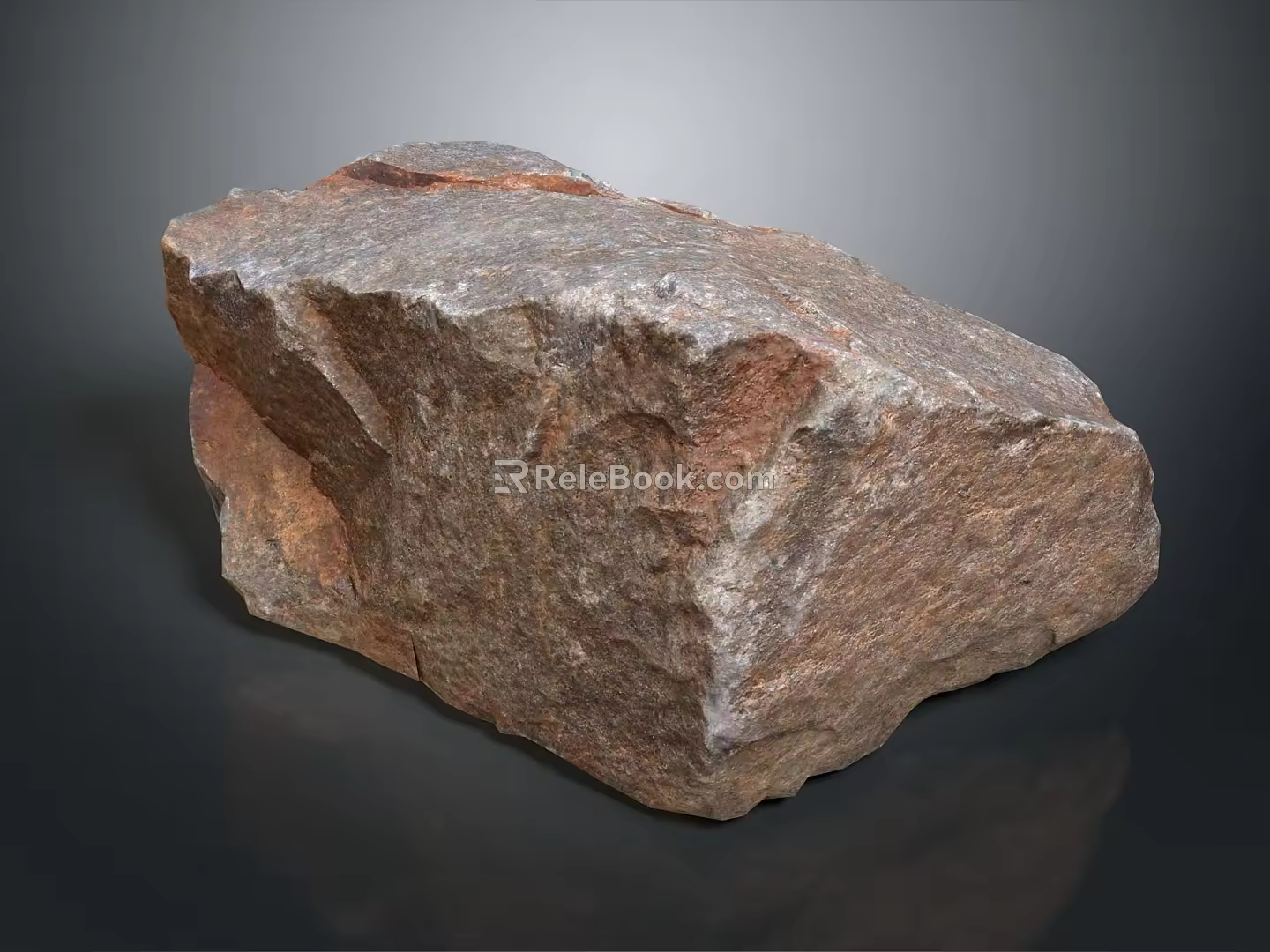 Rock Block Rock Block Rock Specimen Boulder Big Stone Block Rock Stratum Rock Stratum Rock Stratum Rock 3d model