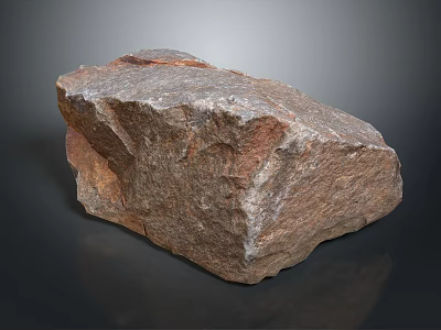 Rock Block Rock Block Rock Specimen Boulder Big Stone Block Rock Stratum Rock Stratum Rock Stratum Rock 3d model