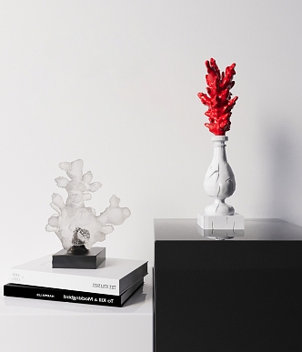 Coral sculpture ornaments desktop ornaments 3d model