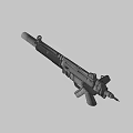 Weapon submachine gun 3d model